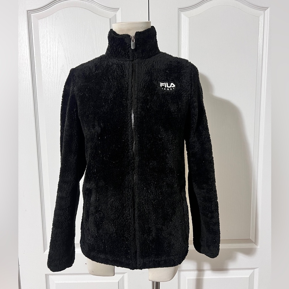 Fila‎ Sport Fleece Jacket with Pockets - sz S